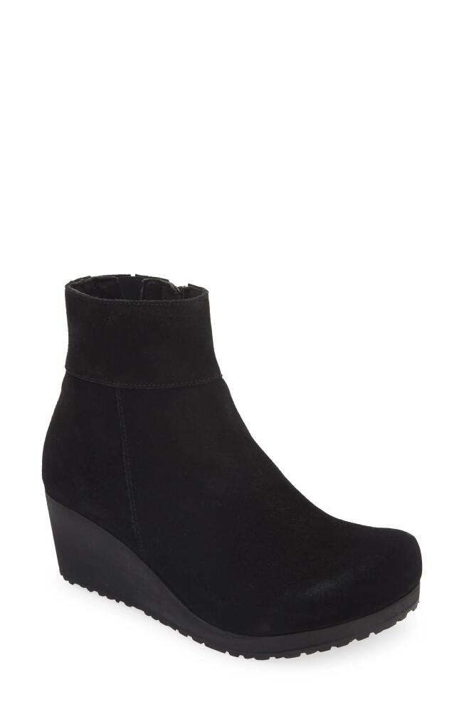 Birkenstock Ebba Wedge Bootie in Black Cover