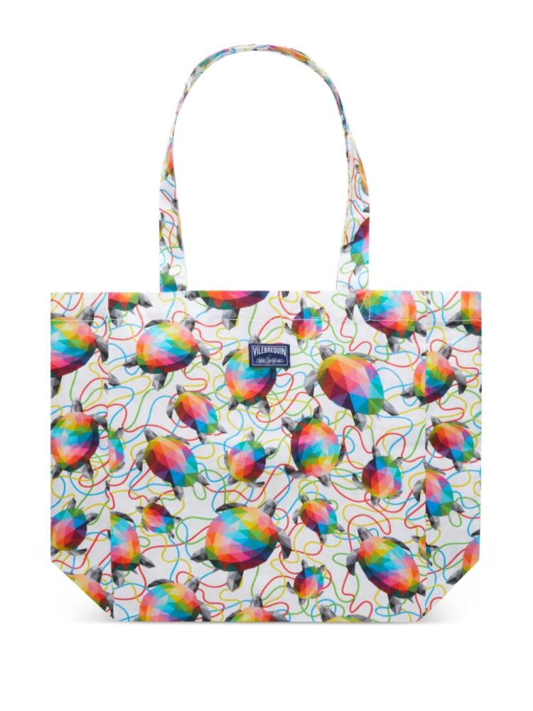 Vilebrequin x Okuda San Miguel Balade tote bag - White Cover