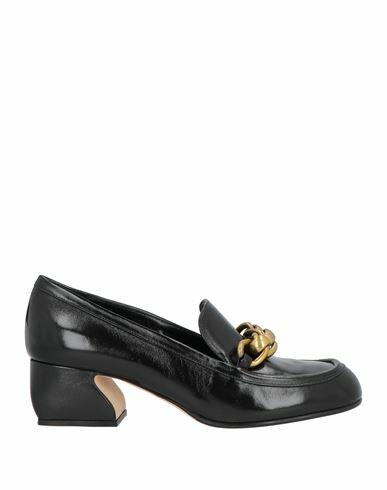 Si Rossi By Sergio Rossi Woman Loafers Black Leather Cover