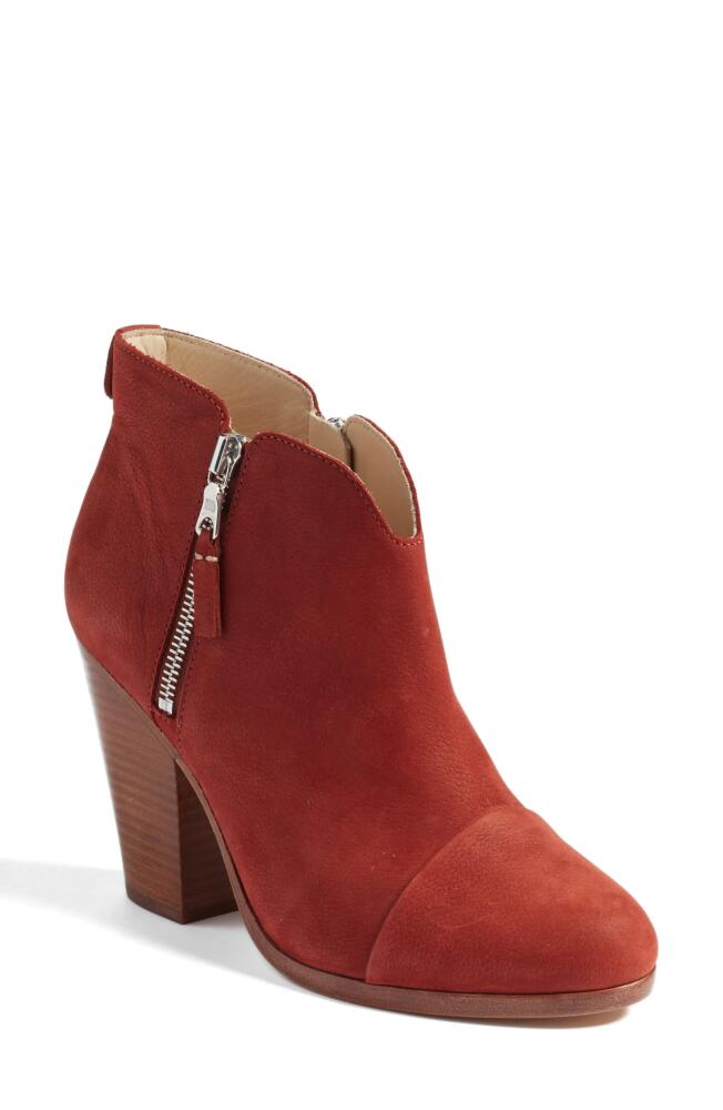 rag & bone Margot Bootie in Rust Nubuck Cover