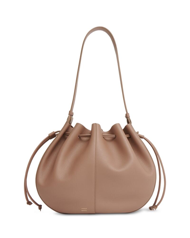 Mansur Gavriel Flores Drawstring Bucket Bag Cover