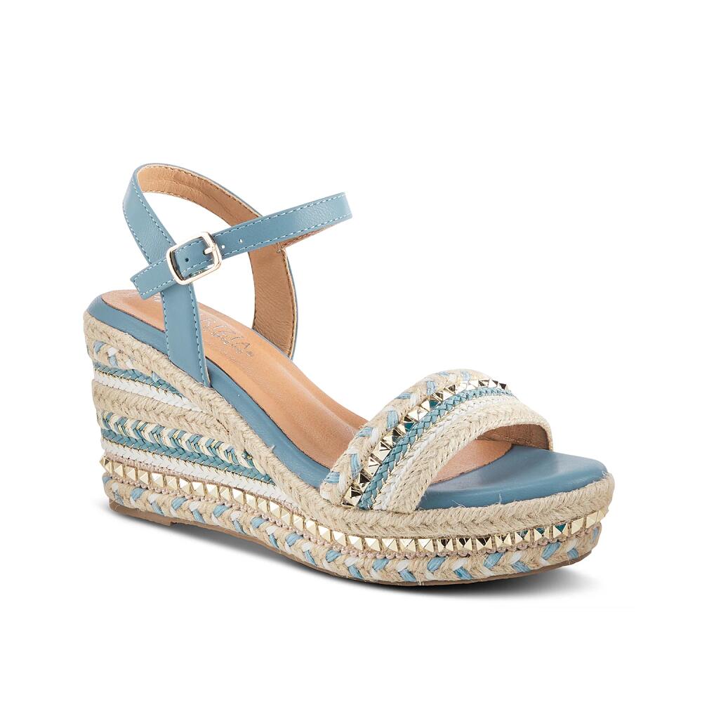 Patrizia by Spring Step Tisch Wedge Sandal | Women's | Light Blue Cover