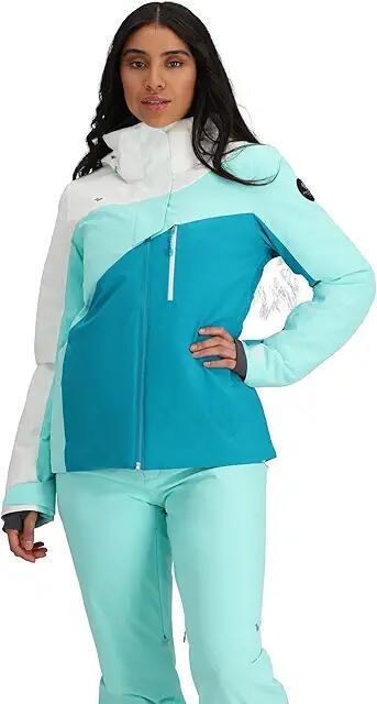 Obermeyer Jette Jacket (Teal Me) Women's Clothing Cover