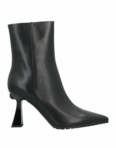 Kurt Geiger Woman Ankle boots Black Soft Leather Cover