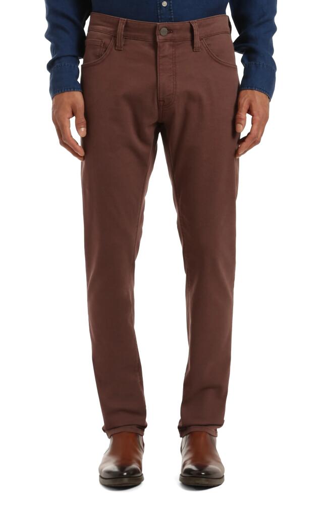 34 Heritage Courage CoolMax Stretch Straight Leg Five Pocket Pants in Mahogany Coolmax Cover