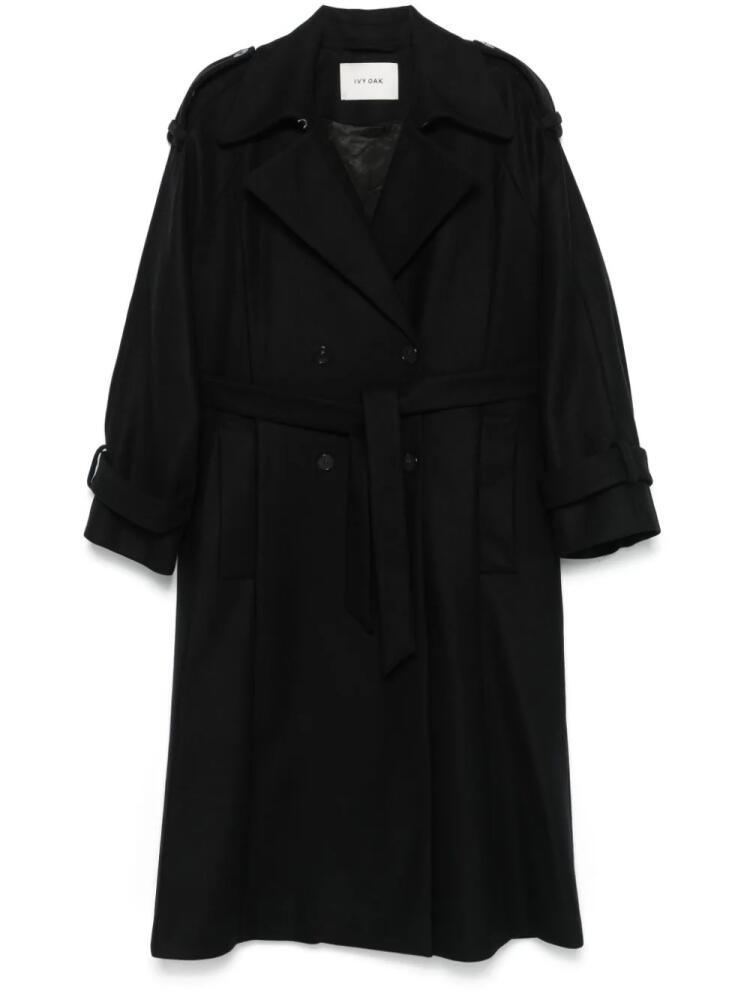 IVY OAK Caroline Ann trench coat - Black Cover