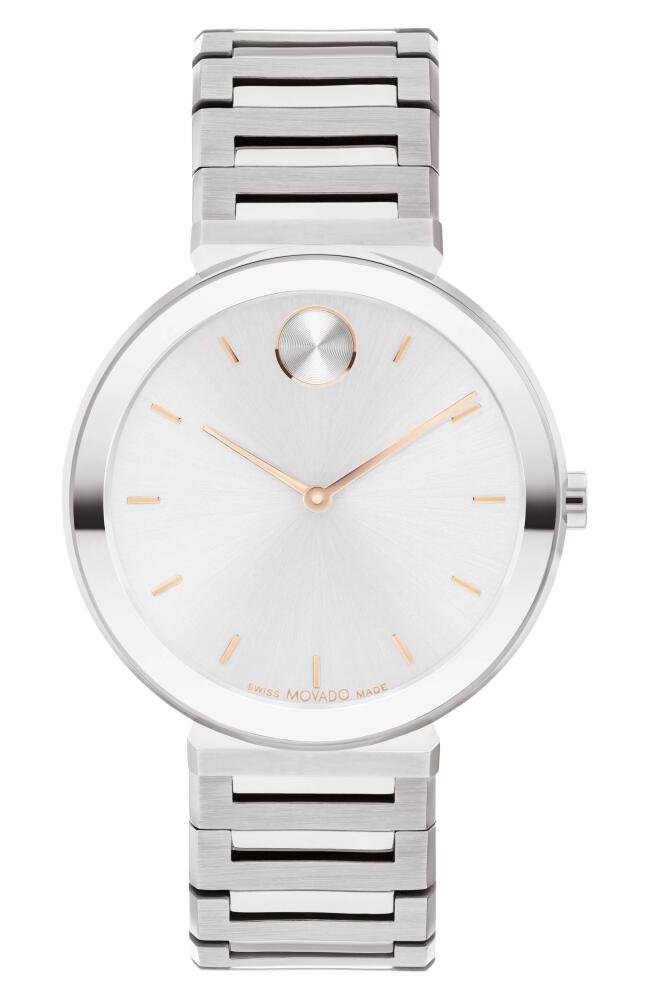 Movado Horizon Bracelet Watch, 34mm in Silver Cover