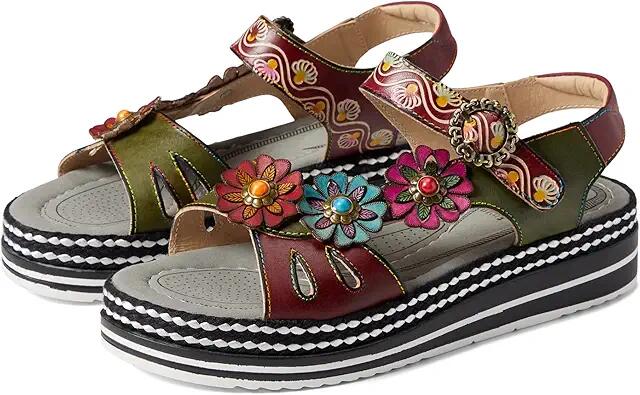 L'Artiste by Spring Step Laga (Plum Multi) Women's Shoes Cover