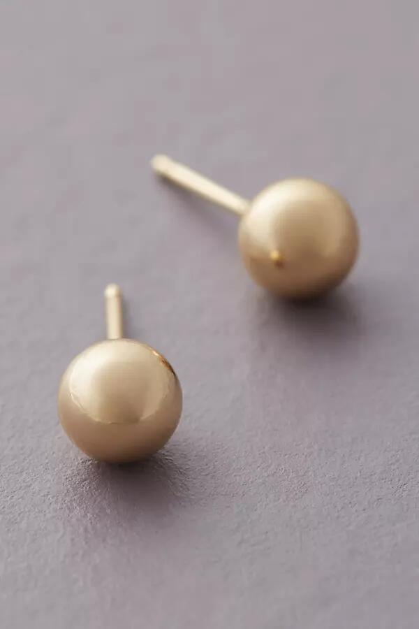 Maya Brenner 14k Gold Post Earrings Cover