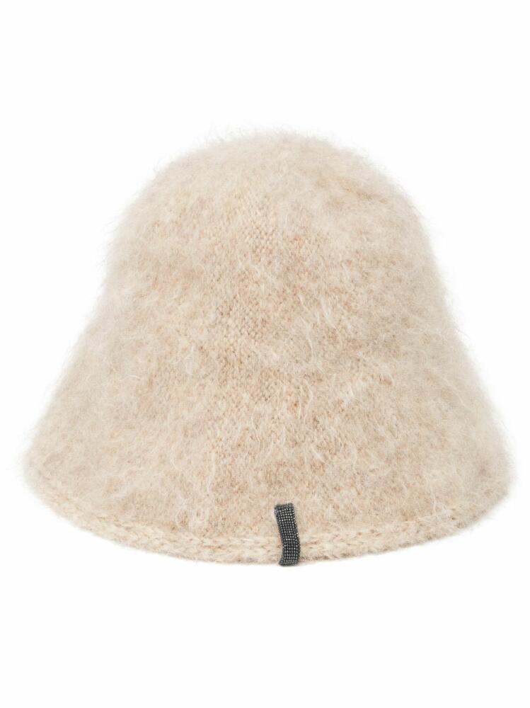 Brunello Cucinelli brushed-finish hat - Neutrals Cover