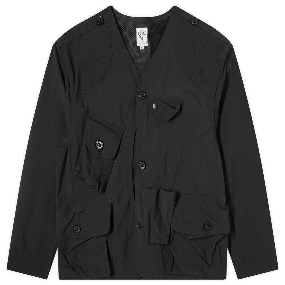 South2 West8 Men's Tenkara Nylon Jacket in Black Cover