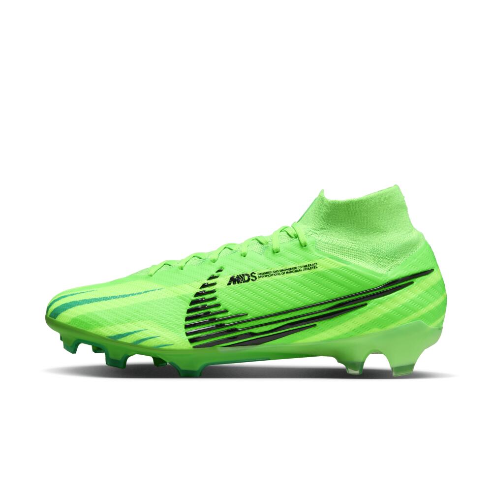 Nike Men's Superfly 9 Elite Mercurial Dream Speed FG High-Top Soccer Cleats in Green Cover