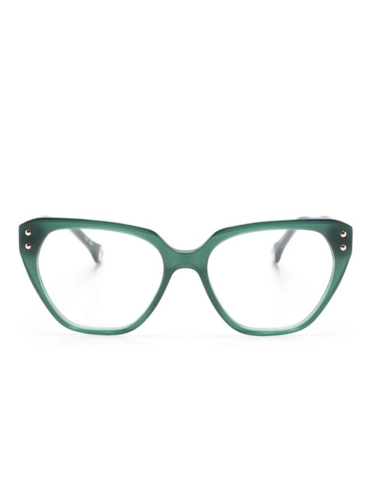 Carolina Herrera square-frame glasses - Green Cover