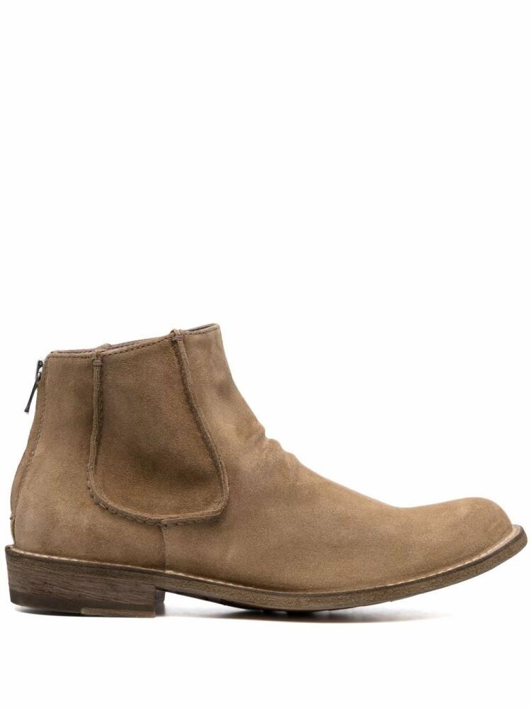 Officine Creative seam detail suede chelsea boots - Neutrals Cover