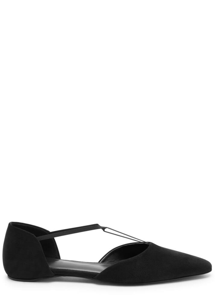 Toteme Suede Ballet Flats - Black Cover