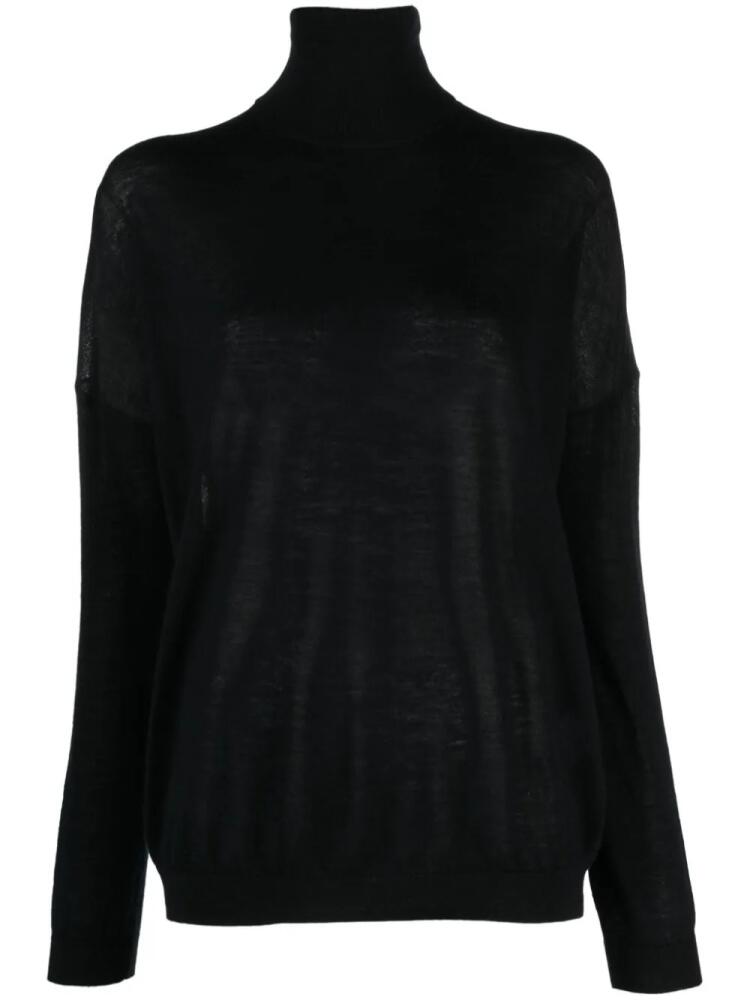 P.A.R.O.S.H. cut-out cashmere jumper - Black Cover