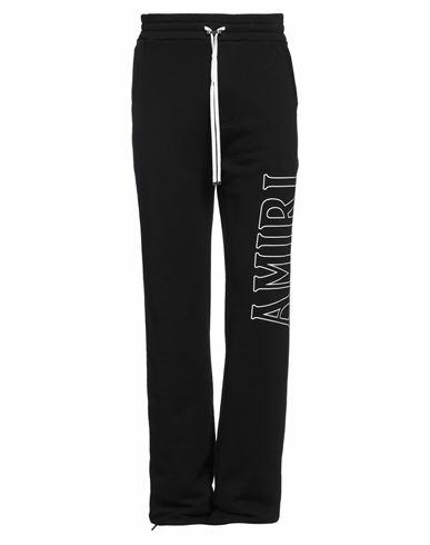 Amiri Man Pants Black Cotton Cover