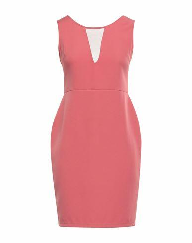 Boutique De La Femme Woman Mini dress Pastel pink Polyester, Elastane Cover