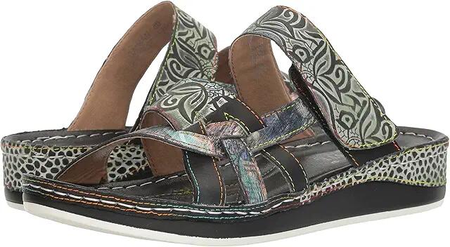 L'Artiste by Spring Step Caiman (Black Multi) Women's Shoes Cover