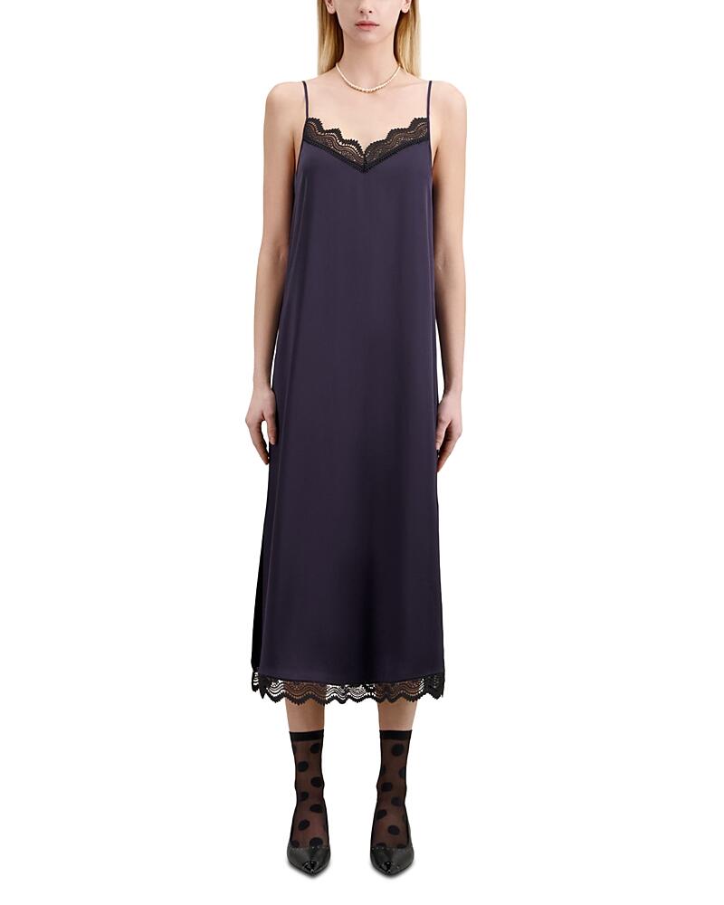 The Kooples Washed Silk Maxi Dress Cover