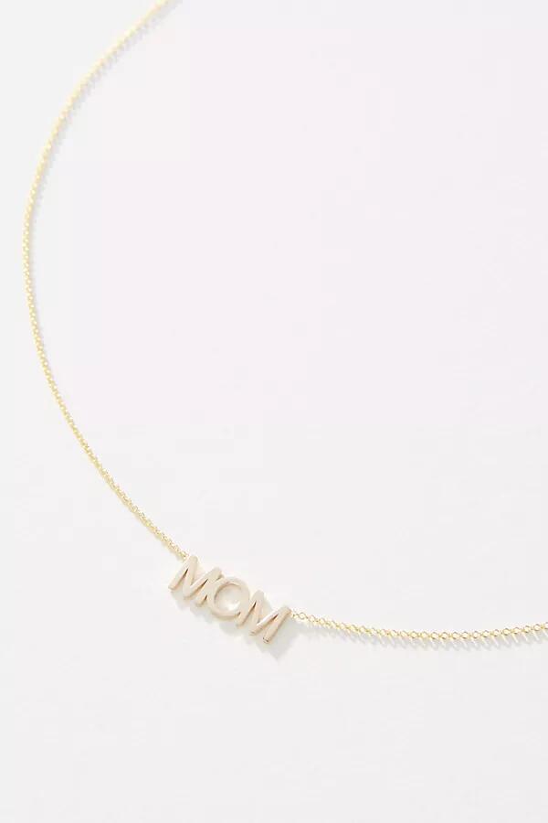 Maya Brenner 14k Gold Mom Necklace Cover