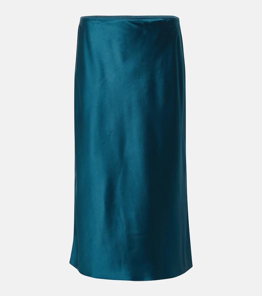 Joseph Isaak silk satin slip skirt Cover