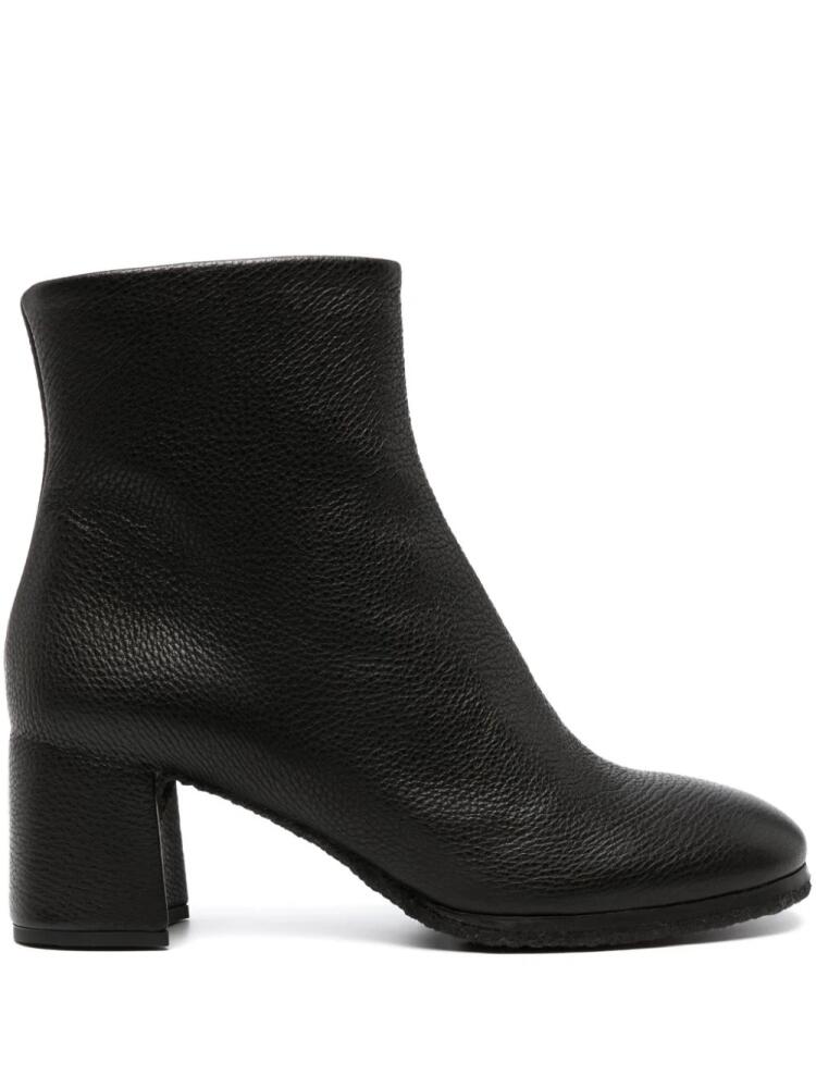 Del Carlo Holly 60mm leather ankle boots - Black Cover