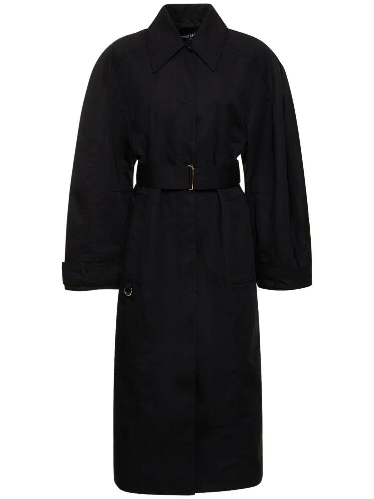 JACQUEMUS Le Trench Bari Cotton & Linen Trench Cover