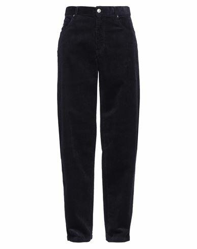 Isabel Marant Man Pants Midnight blue Cotton, Linen Cover