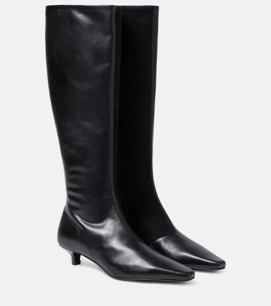 Toteme Leather knee-high boots Cover