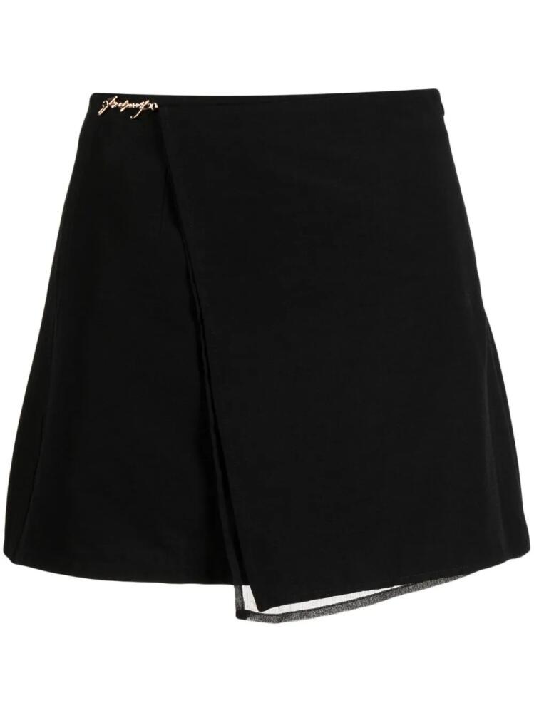 izzue A-line wrap miniskirt - Black Cover