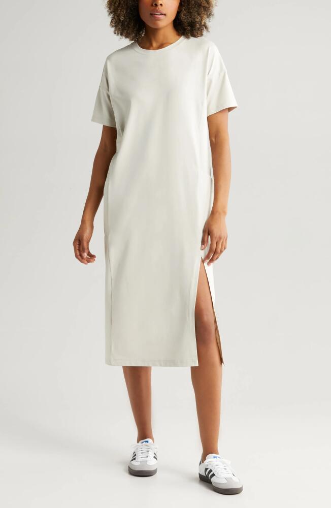 zella Departure Travel Shift Dress in Grey Moonbeam Cover