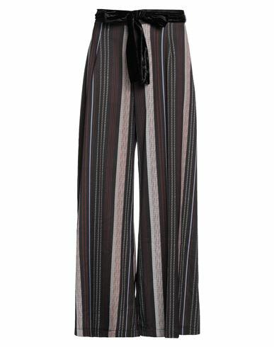 Imperial Woman Pants Black Polyester, Elastane Cover