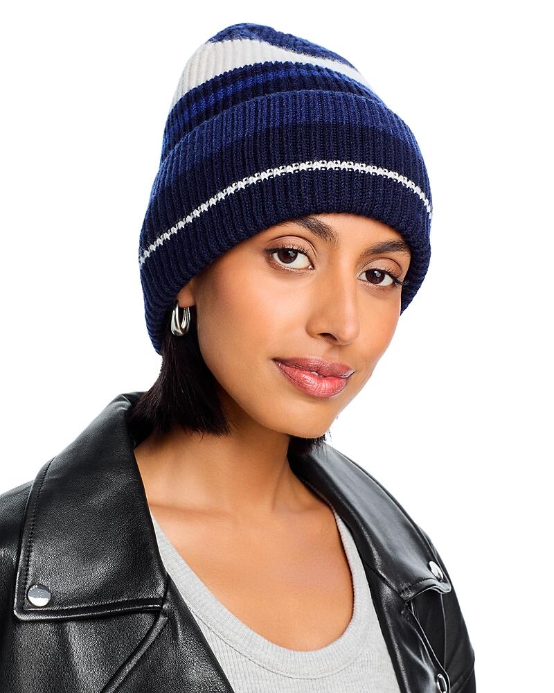 rag & bone Blake Stripe Beanie Cover