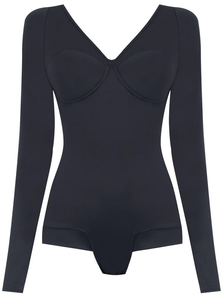 Amir Slama long sleeved bodysuit - Black Cover