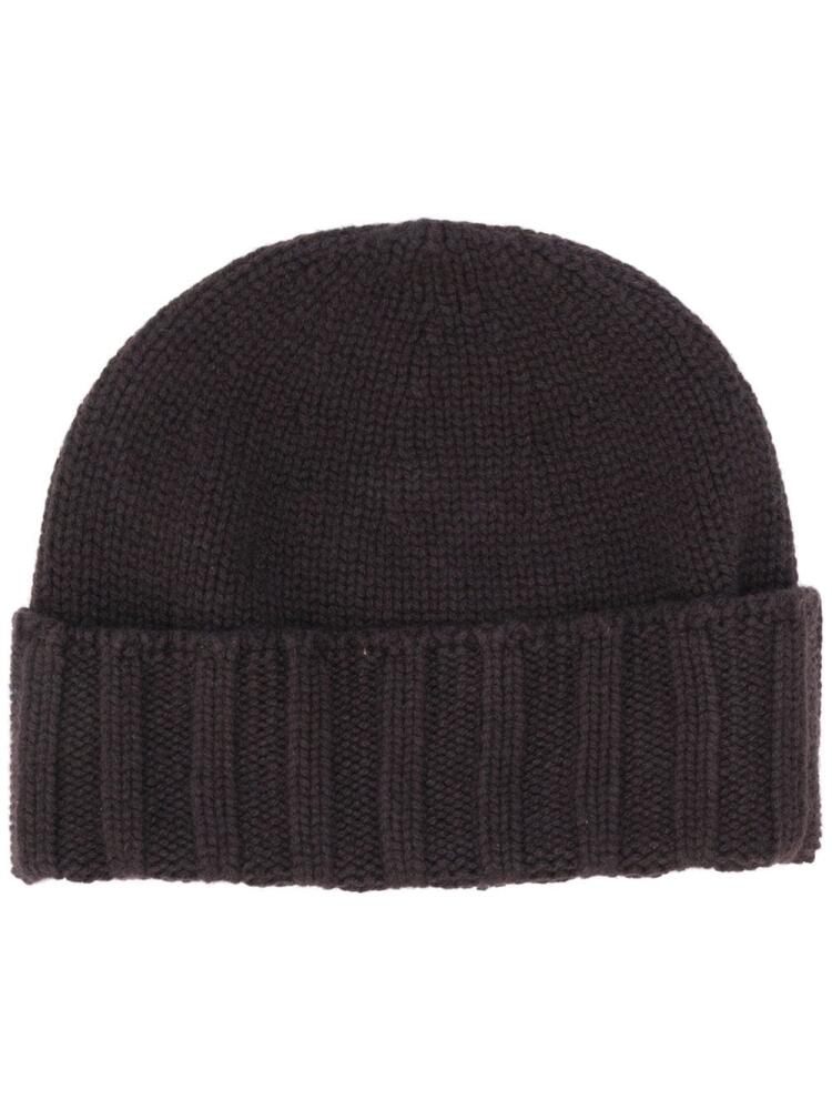 Drumohr Rass cashmere beanie - Brown Cover