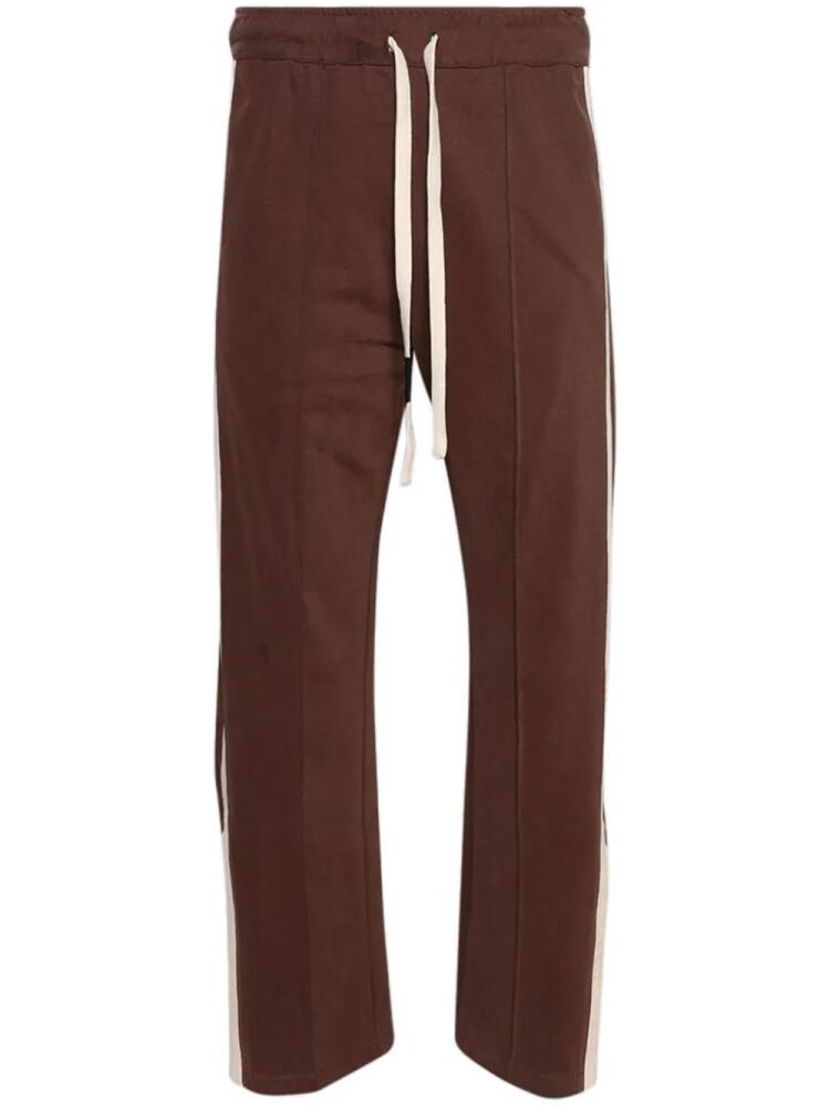 Nahmias cotton track pants - Brown Cover