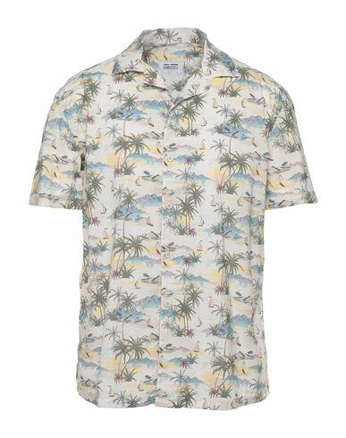 Bomboogie Man Shirt Beige Cotton Cover