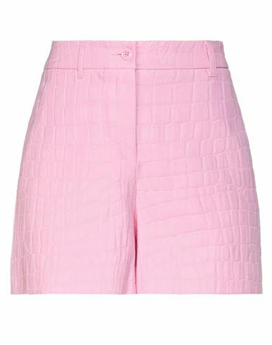 Boutique Moschino Woman Shorts & Bermuda Shorts Pink Cotton Cover