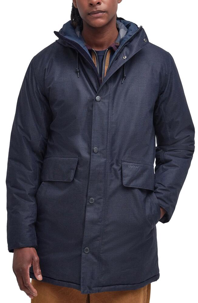 Barbour Winter City Waterproof Parka in Navy Cover