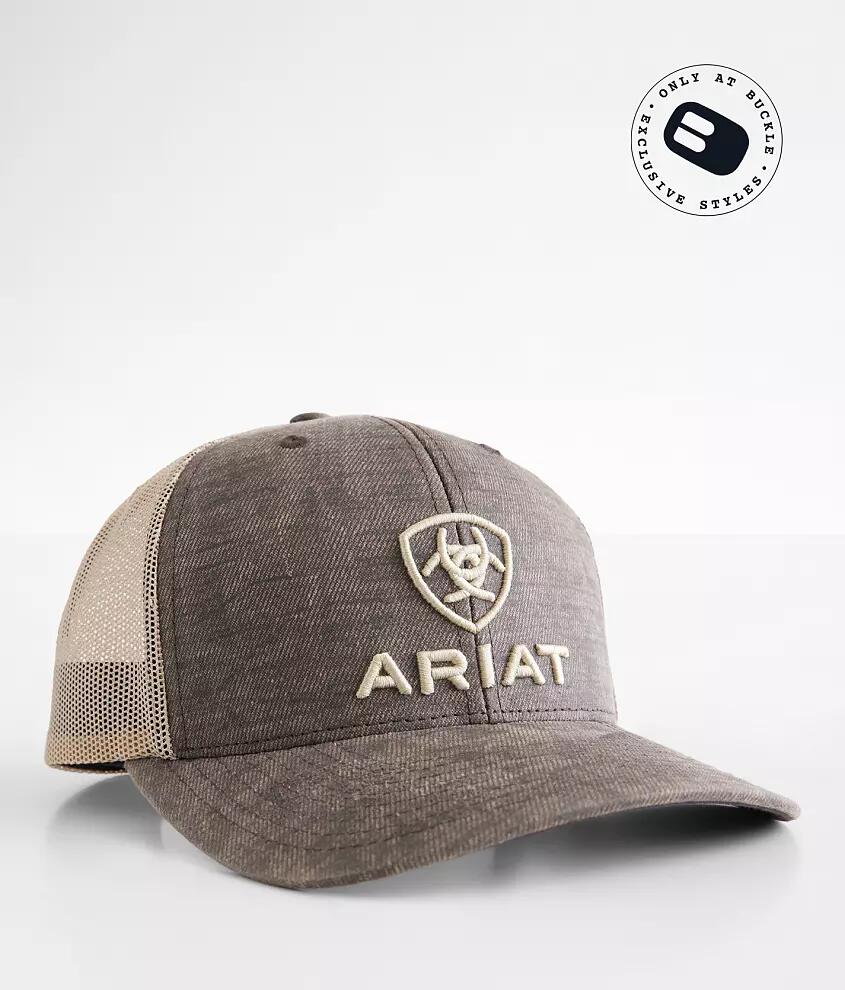 Ariat Washed Denim Trucker Hat Cover