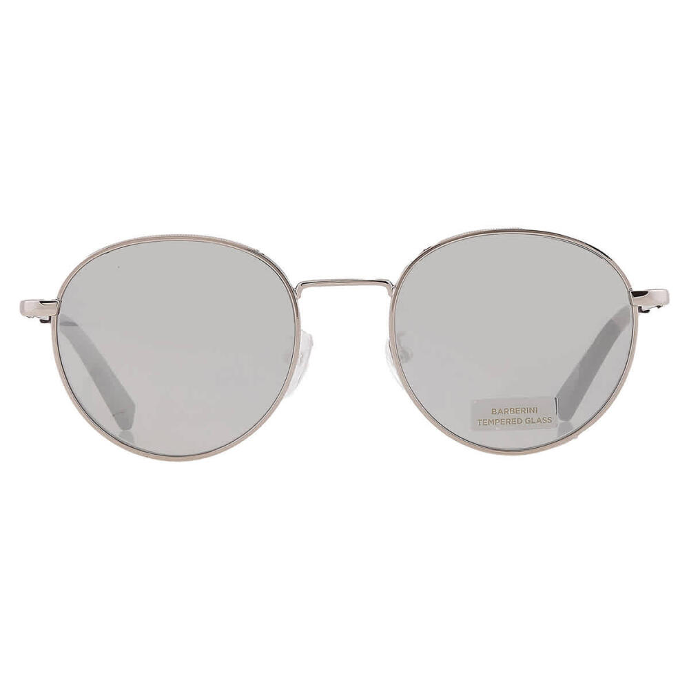 Ermenegildo Zegna Silver Round Mens Sunglasses Cover