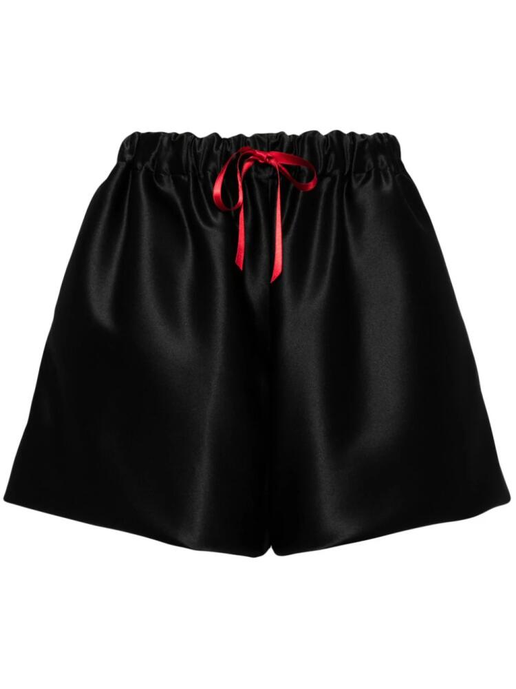 Simone Rocha Lady Boxer drawstring shorts - Black Cover