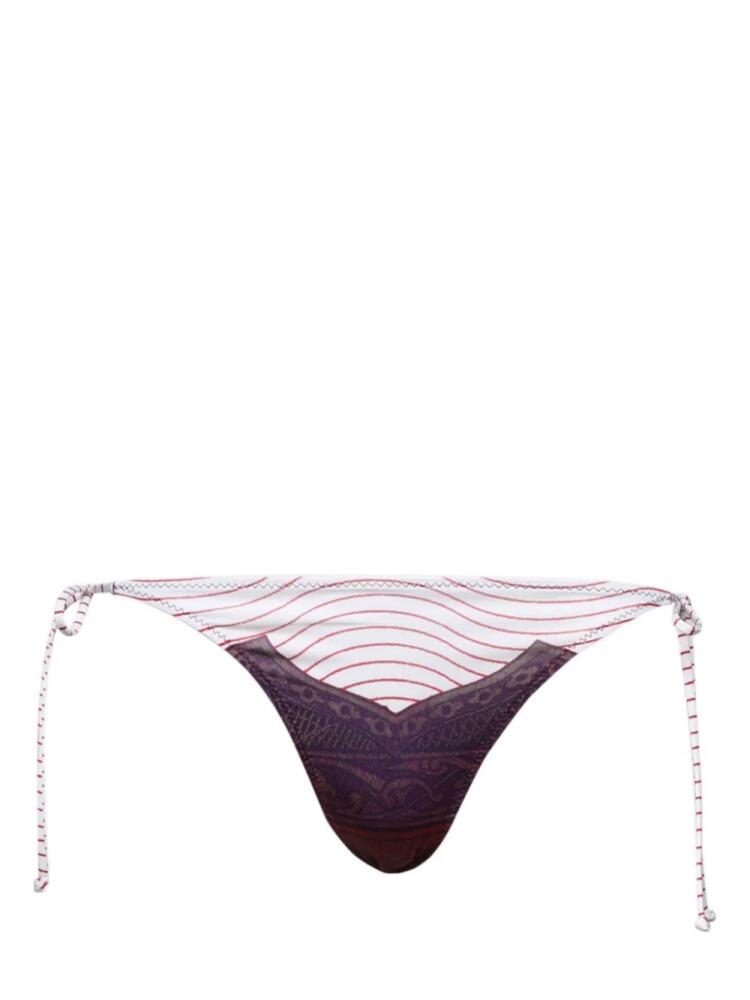 Jean Paul Gaultier Cartouche bikini bottoms - Purple Cover