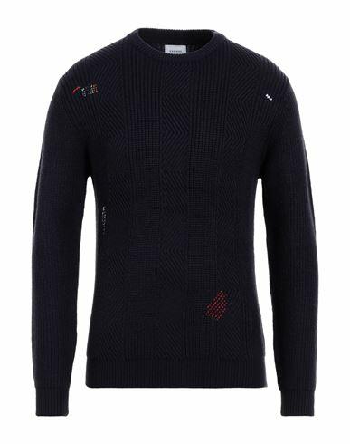 Sseinse Man Sweater Navy blue Acrylic, Nylon Cover