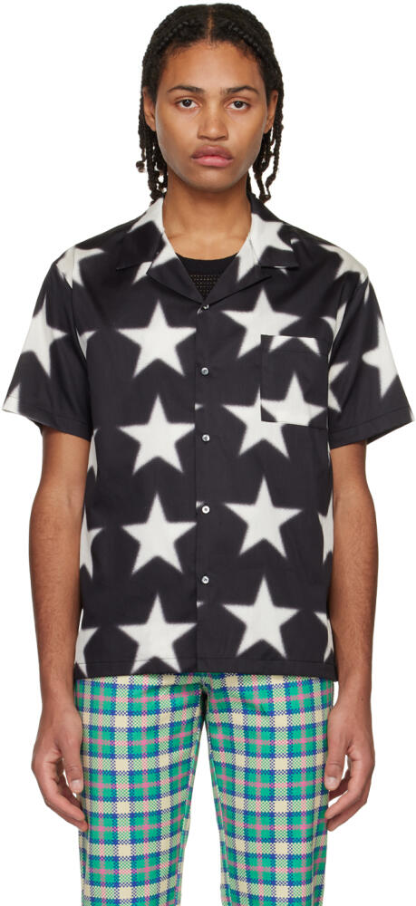 Double Rainbouu Black Blackstar Shirt Cover