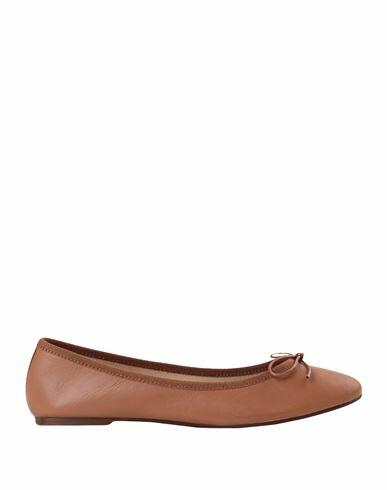 Ballerette Colonna Woman Ballet flats Camel Soft Leather Cover