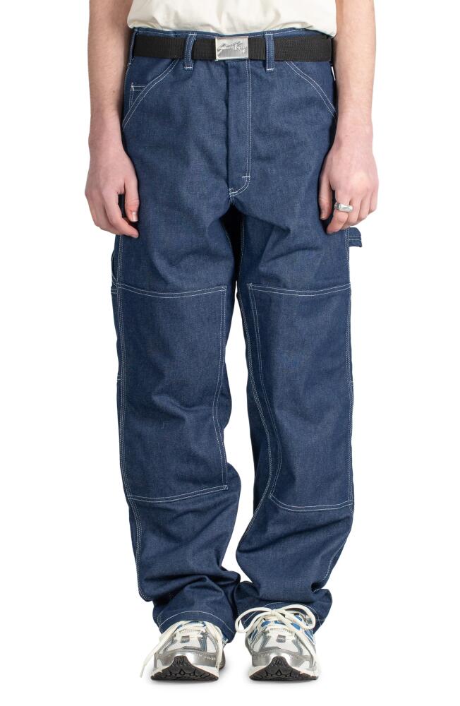 STAN RAY Baggy Straight Leg Painter Pants in Denim Cover