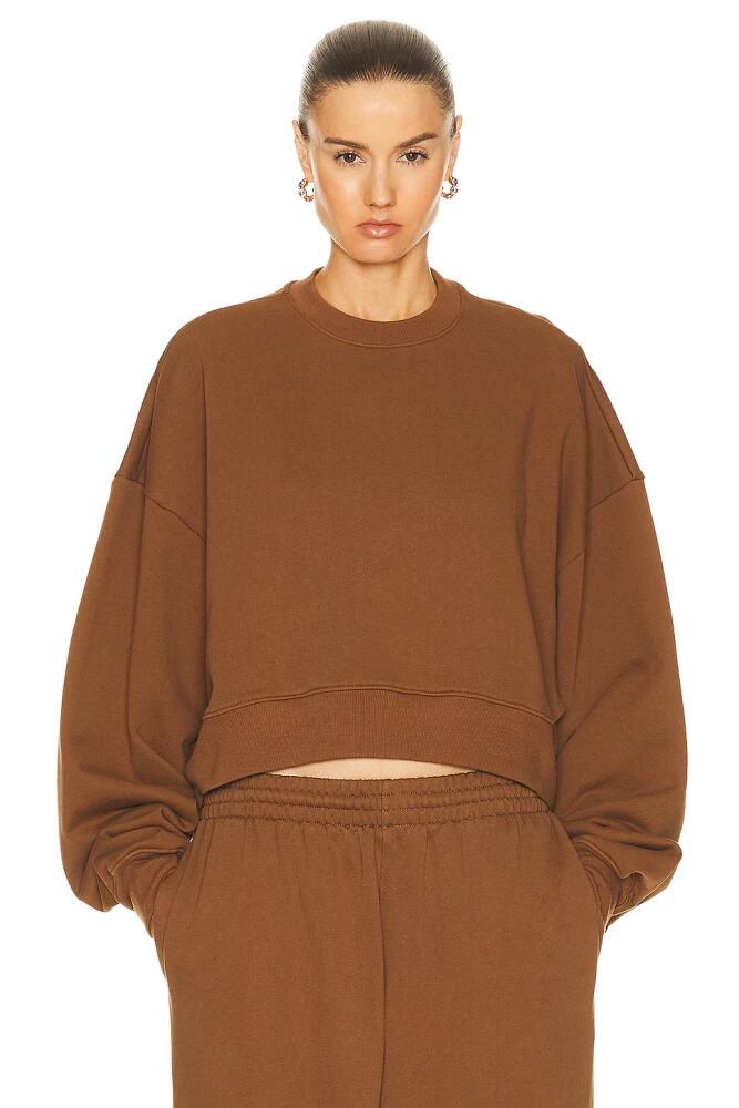 WARDROBE.NYC HB Track Top in Brown Cover