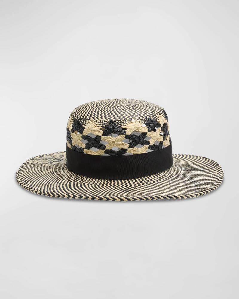 Gigi Burris Samson Woven Straw Fedora Cover